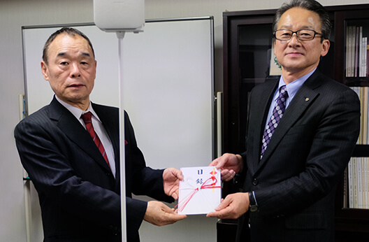 地方創生私募債の活用による大学への寄贈